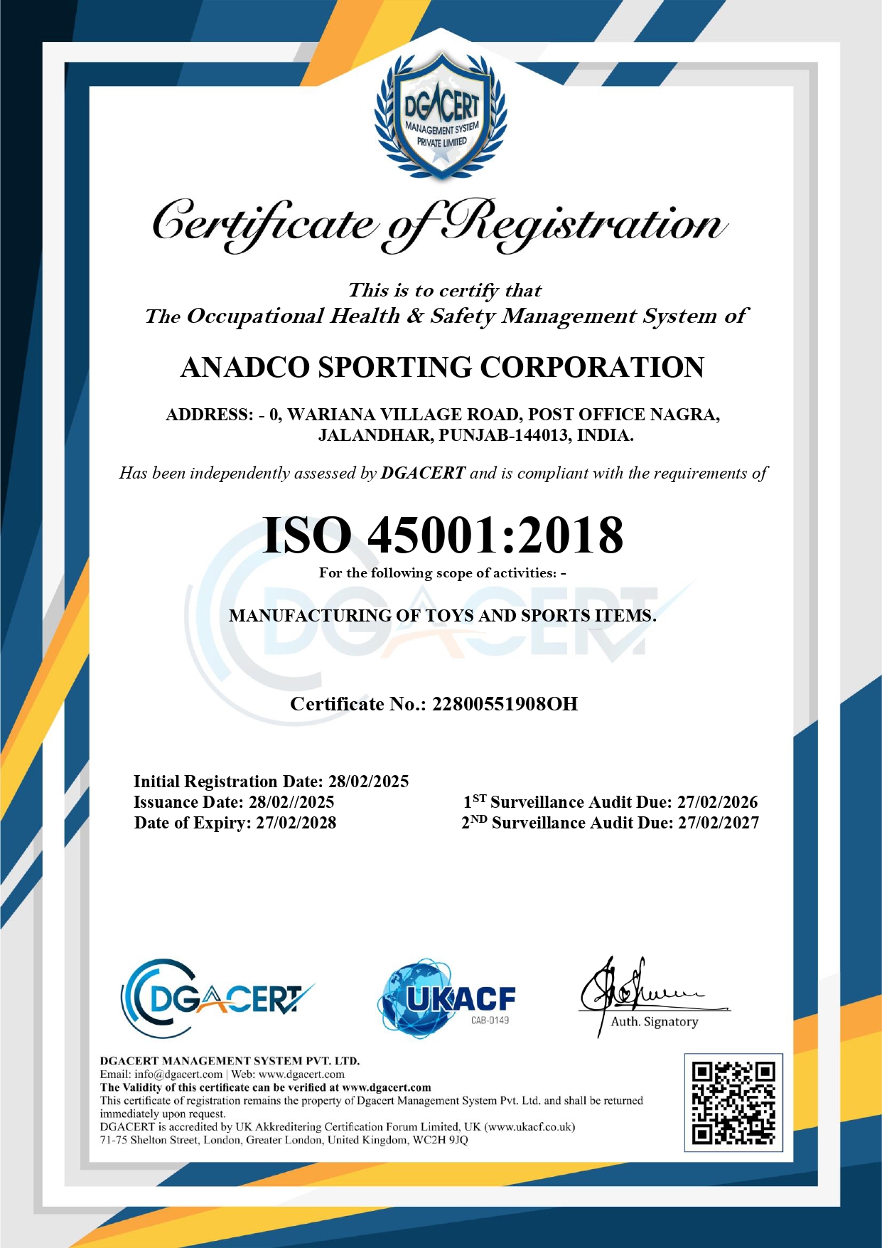 1908 ANADCO SPORTING CORPORATION ISO 45001_page-0001