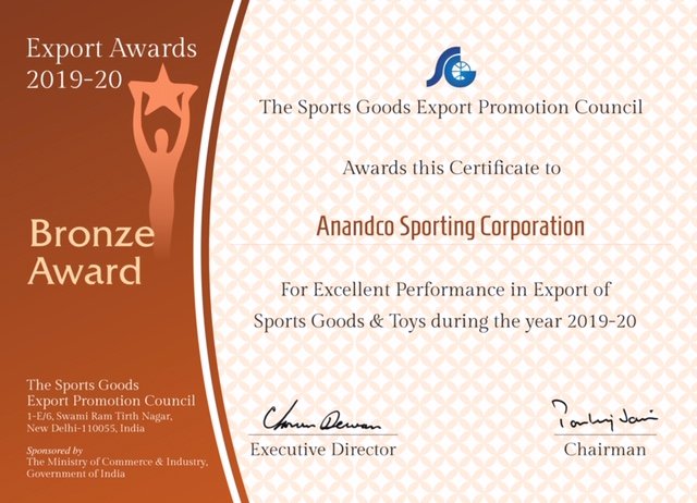 Export Award 2019-20